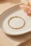 Gold Plated Italian Twist Bracelet - 6
