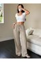 Pantaloni , bej - 4