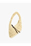 Beaded Straw Handbag - 4