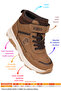 Flexter Daily Velcro Boys' Boot Shoes - 2