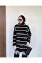 Lace Detailed Striped Knitwear Set - 4
