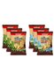 Burçak Grain Chips 110 Gr with Basil and Seasonal Greens, Mixed Pack of 6