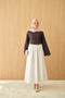 Women's Crew Neck Body Brown - 3