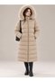 Fur Hooded Long Coat - 4