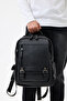 Premium Faux Leather Backpack Business Bag First Class Quality Fabric Bag