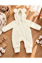 Winter Welsoft Baby Romper – Adorable Zippered Warm Baby Sleeping Bag with Hooded Teddy Bear Ears, Swaddle and Outerwear - 2