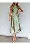 Rochie maxi , verde - 8