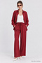 Viscose Shirt Trousers Set Lnz0006 Bordo