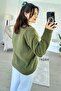 V-Neck Knitwear Blouse 7K044 - 3