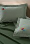 Party |   100% Cotton Embroidered Single Pique Set - 2