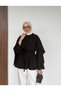 Buttoned Collar Pocketed Single Sweater - 6