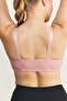 Wireless Snap-On Gathering Bra Cc867 Dusty Rose - 4