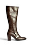 V965012509 Brown Thick Heeled Women's Boots - 6