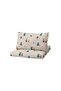 Baby Bedding Set, Beige, 110X125/35X55 Cm, Rabbit and Bear Pattern - 2