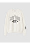 Rmz Gi̇yi̇m Farkiyla Nyc Printed Loose Fit Women's Thick Sweatshirt - 2
