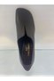 Genuine Leather Evening Dress Women's Shoes with Rubber Detail - 5