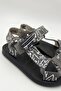 Free Style Graphics Kids Sandals Gray 28/38 - 2