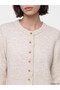 Rmz Gi̇yi̇m Farkiyla Zero Roba Collar Women's Knitwear Cardigan - 3