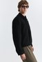 Hidden Zipper Faux Suede Coat - 4