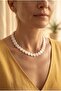 Handmade Natural Stone Special Design Necklace with Large Heart Figure - 2
