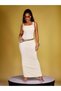 Rochie maxi , bej