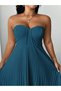 Rochie maxi , albastru - 4