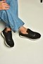 Z973541804 Black Fabric Women's Sports Shoes Sneakers - 3