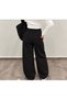 Women's Waist-Folding Elasticized Legs Barrel Fit Sweatpants - 7