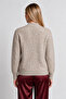 Buttoned Soft Knitwear Cardigan 4423 Lki̇0069 Stone - 5