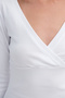 V-Neck Long Sleeve Blouse B1964 - 3