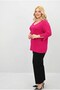 Women's Plus Size Strap V-Neck Blouse 1919-25 - 3