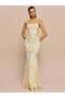 Rochie maxi , crem - 4