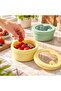 400ml 100% Platinum Silicone Round Storage Container, Clear Window Lid, Bpa Free, Microwave Freezer Safe, Reusable Food Container - 6