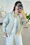 Zippered Short Trench Coat 7K083 - 4