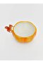 Pumpkin Shaped Ceramic Bowl with Squirrel Figure - 18.7 cm - 5
