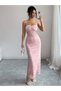 Rochie maxi , roz - 4