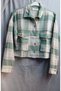 Crop Thick Lumberjack Shirt - 6