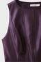 Faux leather effect peplum sleeveless top - 8
