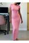 Rochie maxi , roz