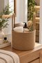 Lavin Wicker Decorative Rope Basket – Multi-Purpose Organizer Basket with Handles and Woven Design - 2