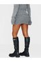 Mini skirt, gray - 2