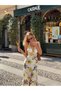 Rochie midi , mix culori - 4