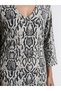 Sade Tri̇ko Dress / Crochodile - 7