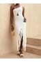 Rochie maxi , crem - 5