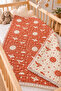 100% Cotton Muslin 6-Layer Baby & Kids Blanket, 100X130Cm Patterned Muslin Stroller Cover - 2