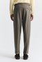 Tapered Fit Double Pleated Trousers - 5