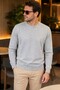 Cotton Basic Thin Men's Knitwear Sweater