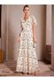 Rochie maxi , auriu - 3