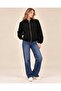 New Season Premium Quality Zippered Cashmere Bomber Women's Jacket - 4