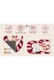 Eta Good Things Klap Pattern Woven Base Decorative Carpet Eta4283 - 4